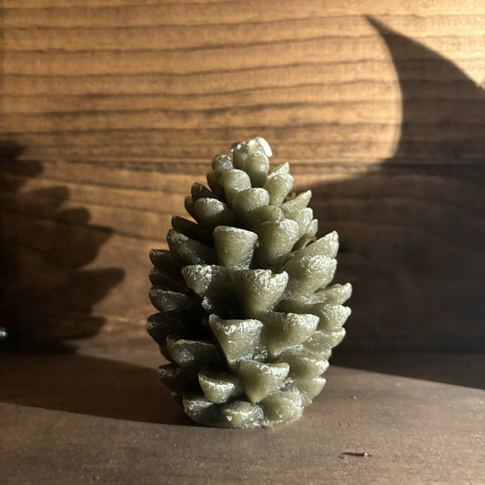 【pos】Candle pinecone(green)