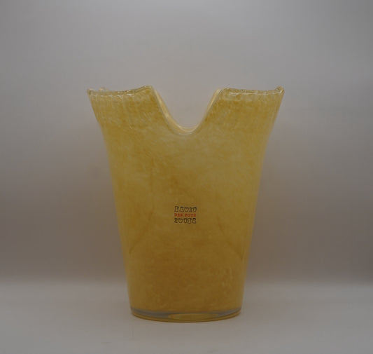 Waffle Vase Glass H20