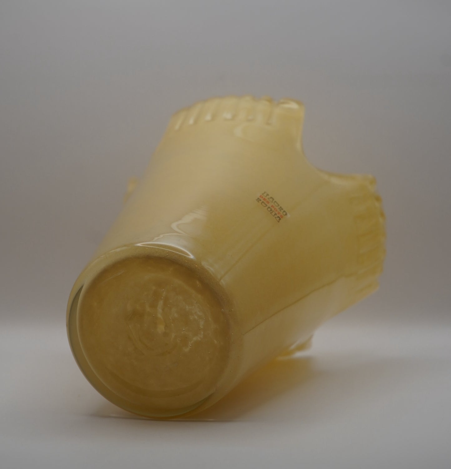 Waffle Vase Glass H20
